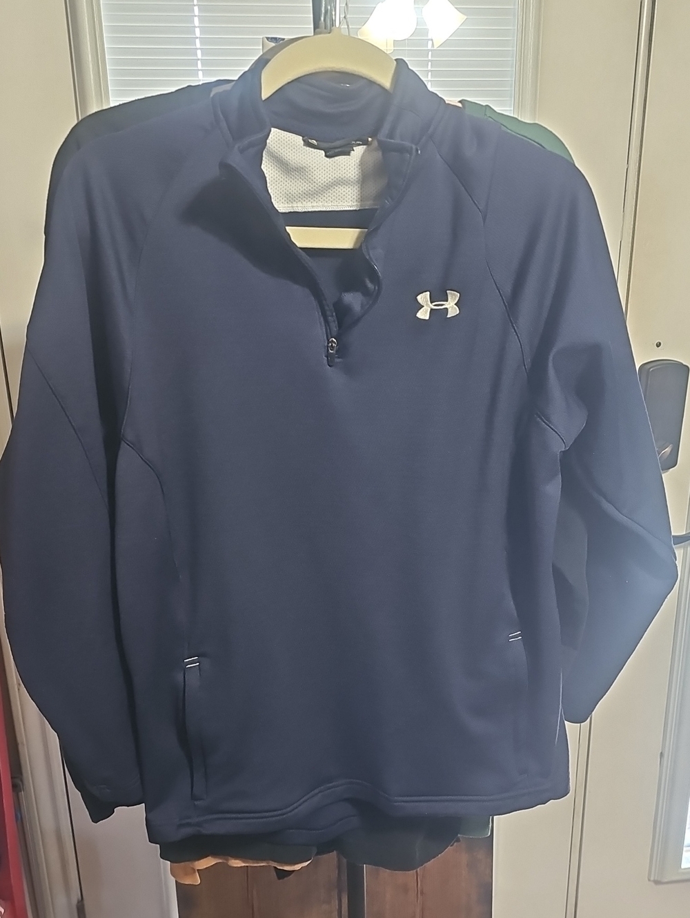 Under Armour Navy Half-Zip Performance Pullover